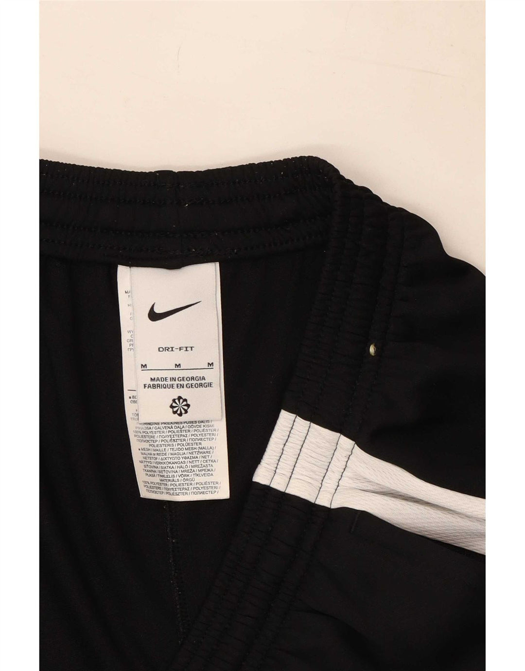 Nike Herre Dri Fit træningsdragt Bukser Medium Sort Colourblock Polyester