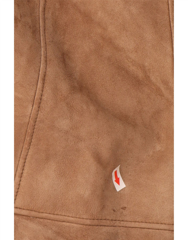 Sinclair Dame Shearling Coat IT 48 XL Brun Shearling