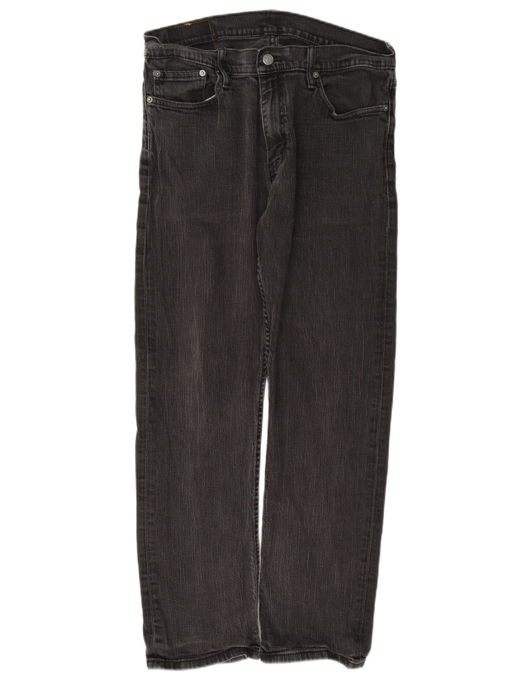 Levi's Herre 514 Straight Jeans W36 L32 Grå Bomuld