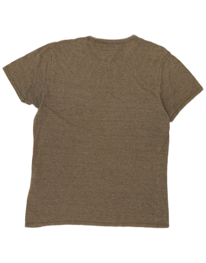 LEVI'S Herre T-Shirt Top Lille Khaki Flecked Bomuld