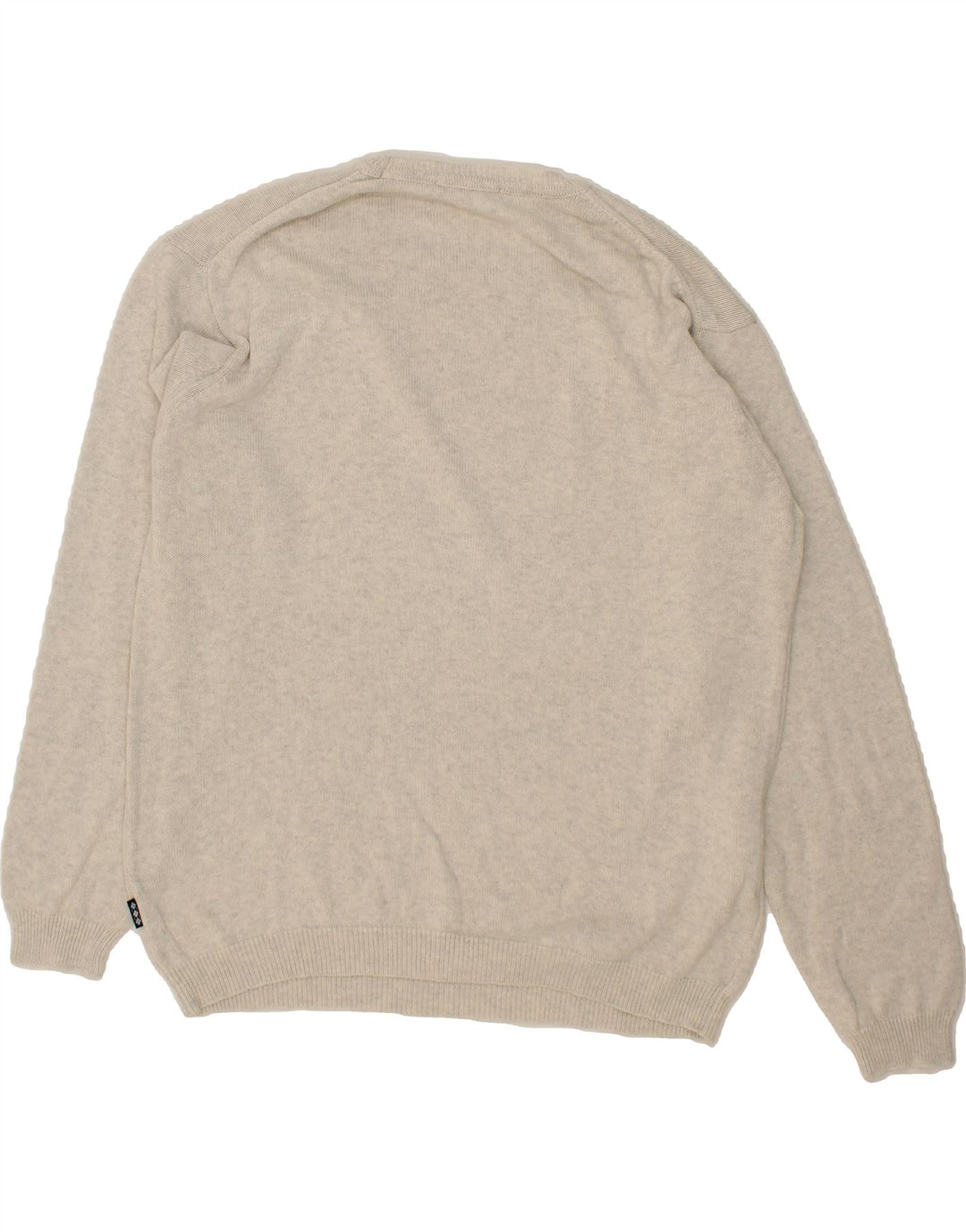 BURLINGTON Mens Crew Neck Jumper Sweater IT 54 XL Grey Vintage Burlington and Second-Hand Burlington from Messina Hembry 