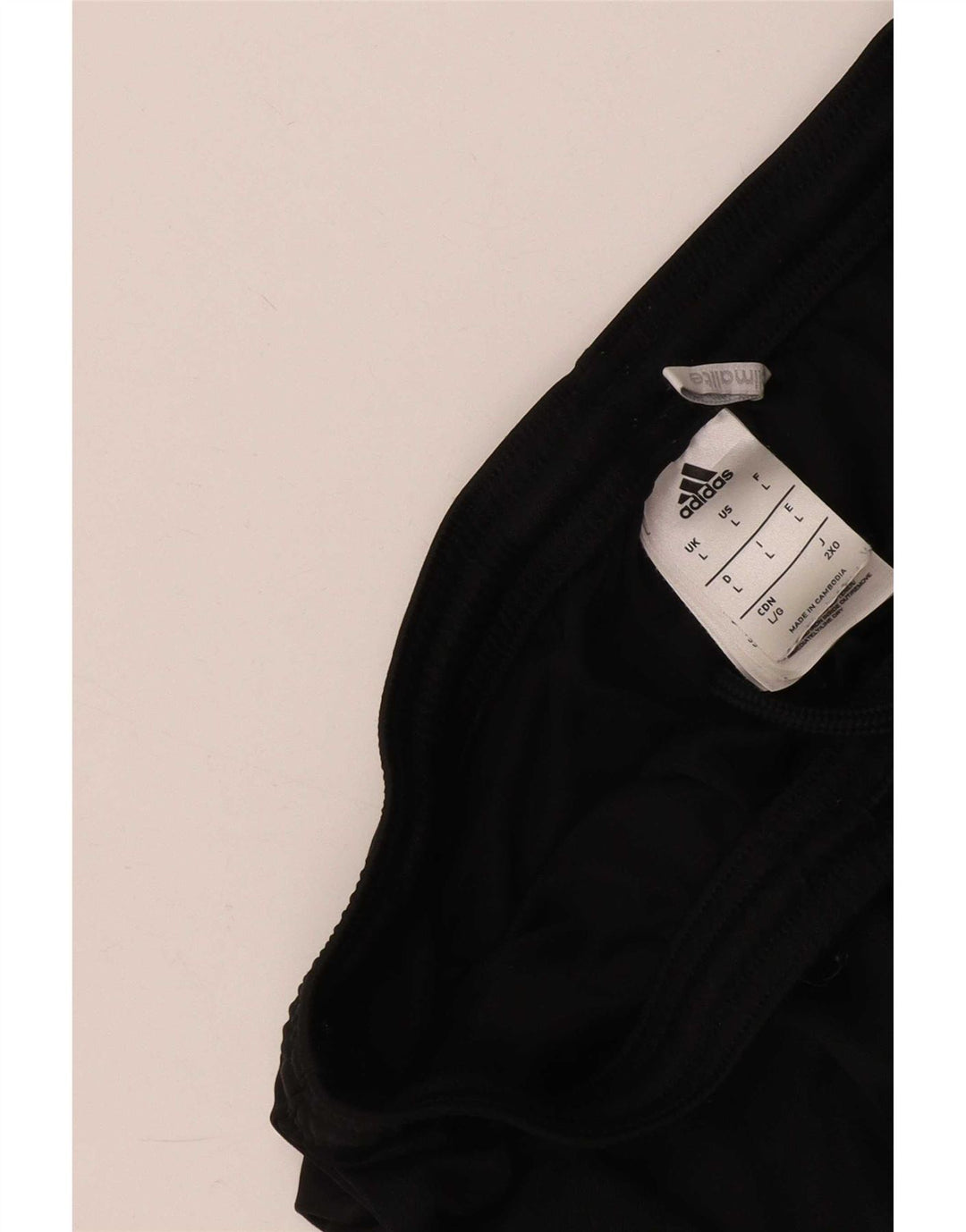 Adidas Herre Climalite Sportshorts Stor sort polyester