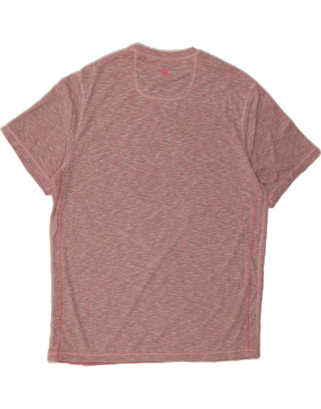 TOMMY BAHAMA Mens T-Shirt Top Large Pink Pinstripe Vintage Tommy Bahama and Second-Hand Tommy Bahama from Messina Hembry 