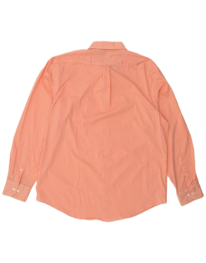 Izod Herreskjorte Stor Pink Gingham Bomuld