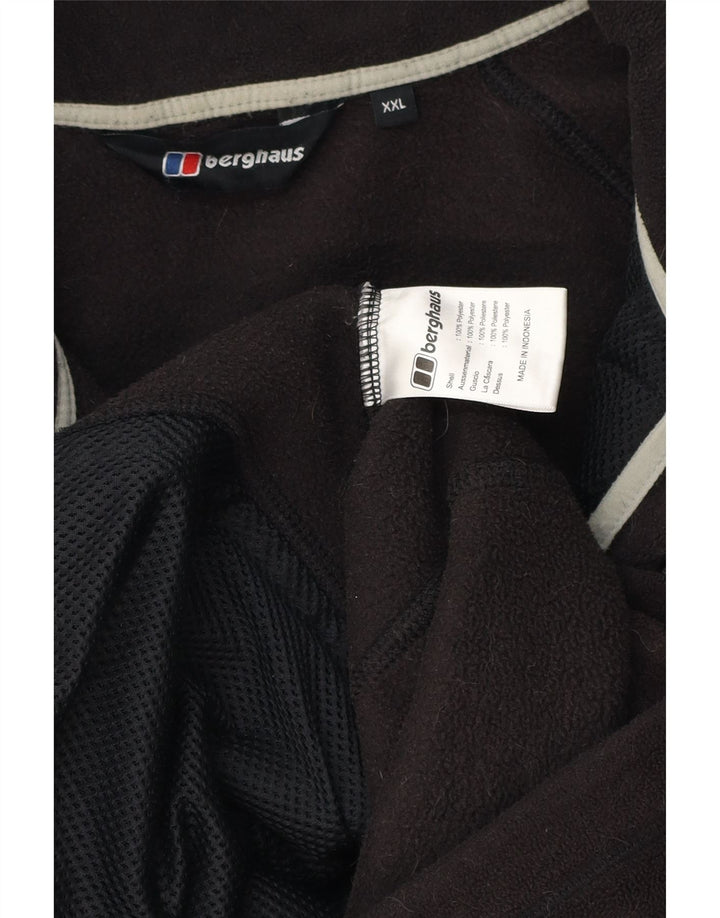 Berghaus Herre Fleecejakke UK 44 2XL Sort Polyester