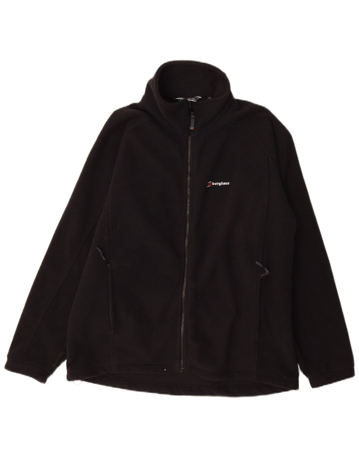 Berghaus Herre Fleecejakke UK 40 Stor Sort Polyester