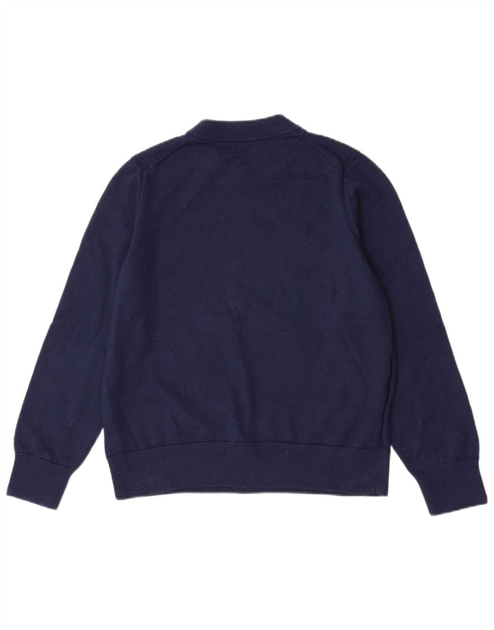 Cos Dame sweater med rund hals, medium marineblå uld