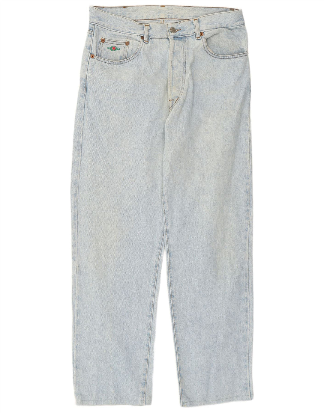 Charro Straight Jeans til mænd W34 L29 blå bomuld