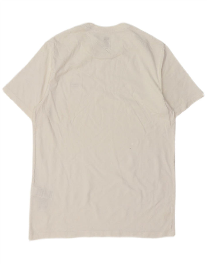 Levi's Herre Standard Fit T-Shirt Top Medium Hvid Bomuld