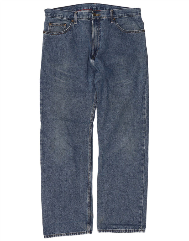 Marks & Spencer Straight Jeans til mænd W36 L31 blå bomuld
