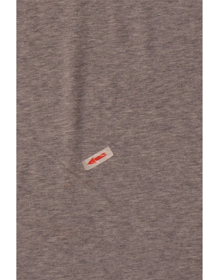 Tommy Hilfiger Herre Regular Fit T-Shirt Top Lille Grå Bomuld