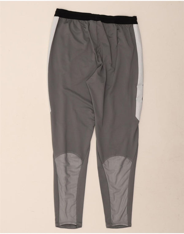 Nike Herre Dri Fit træningsdragt Bukser Large Grå Colourblock Polyester