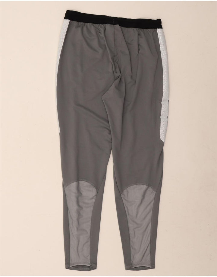 Nike Herre Dri Fit træningsdragt Bukser Large Grå Colourblock Polyester