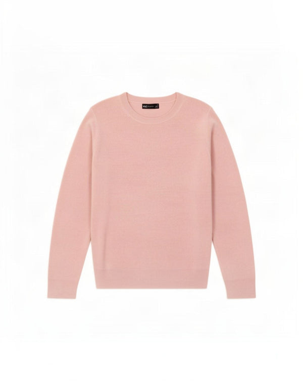 Marks & Spencer Womens Boat Neck Jumper Sweater UK 12 Medium Pink Acrylic