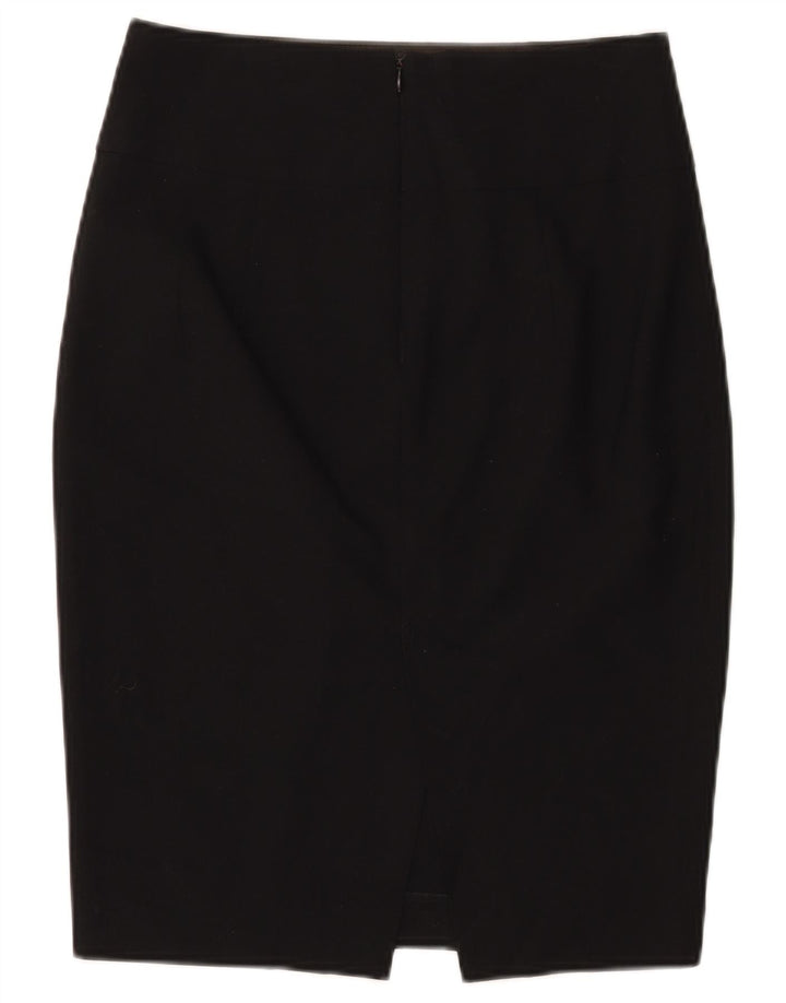 ZARA Womens Pencil Skirt EU 36 XS W26 Black Polyester