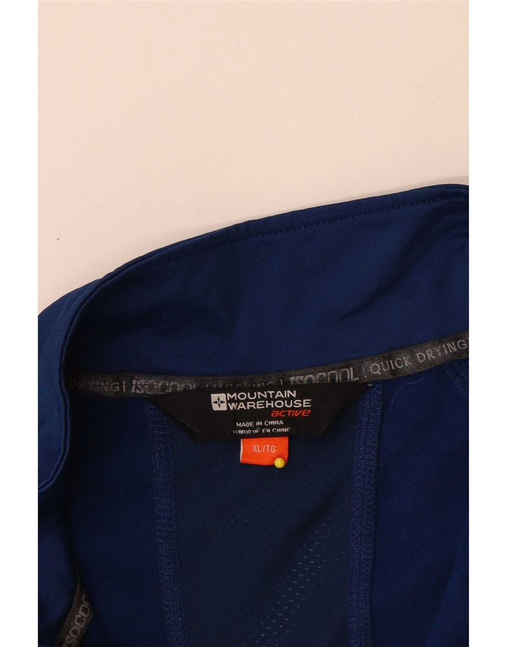 Mountain Warehouse Herre træningsdragt topjakke XL marineblå polyester