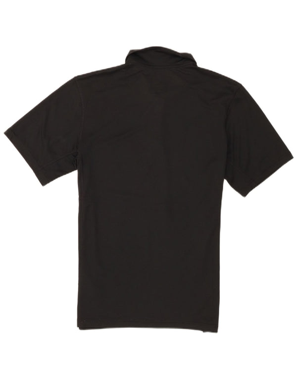 Nike Dri Fit poloshirt til mænd, lille sort polyester