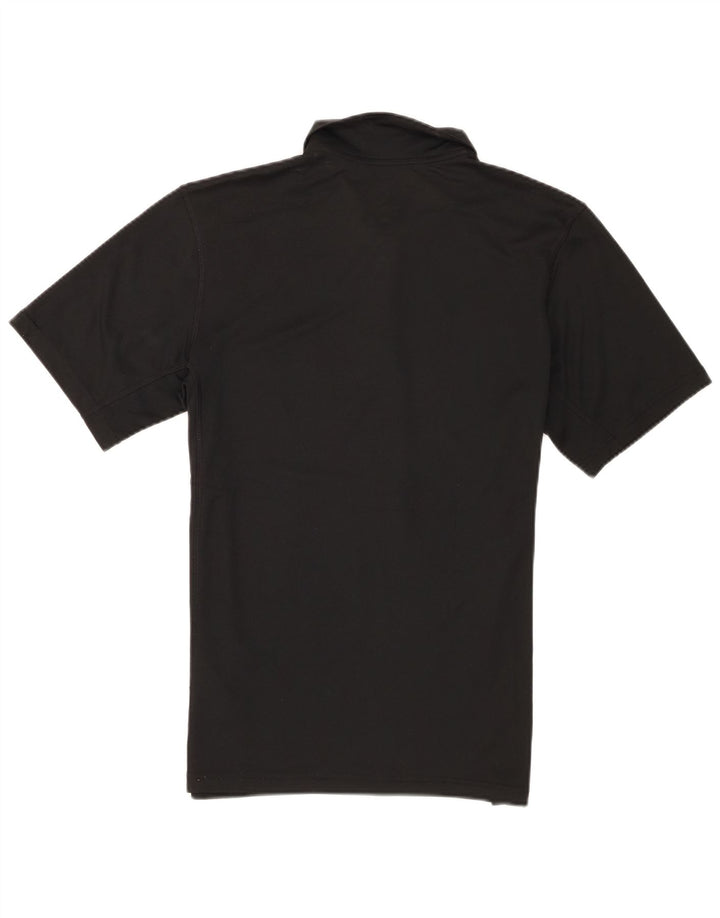 Nike Dri Fit poloshirt til mænd, lille sort polyester
