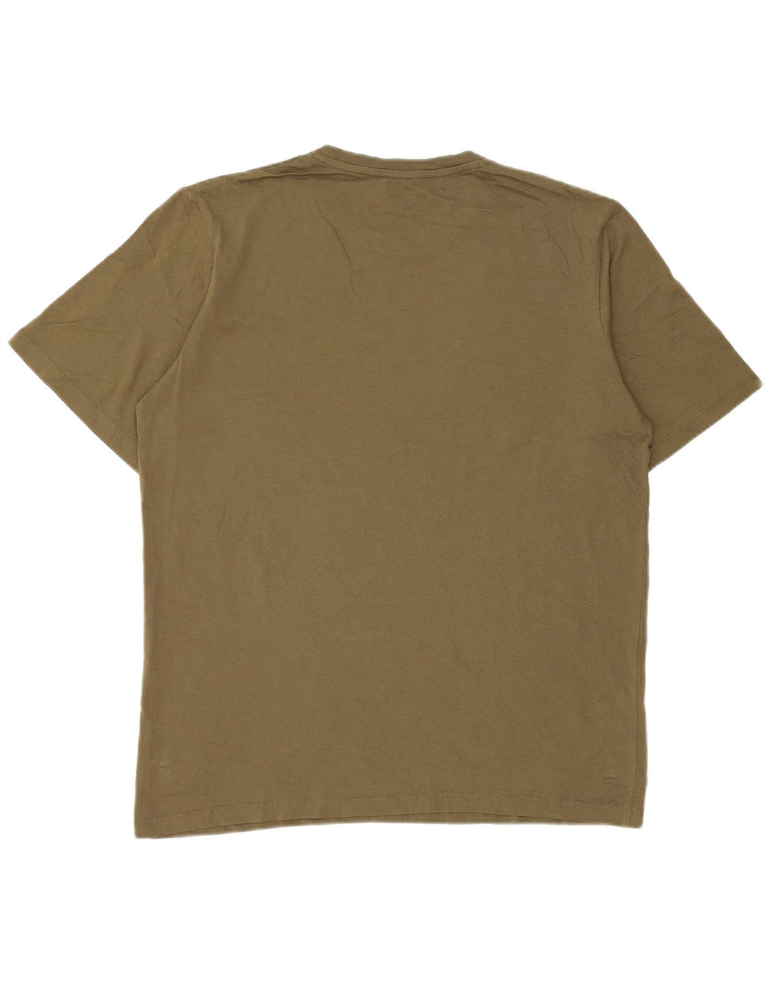 Jack & Jones Herre T-Shirt Top Stor Khaki Bomuld