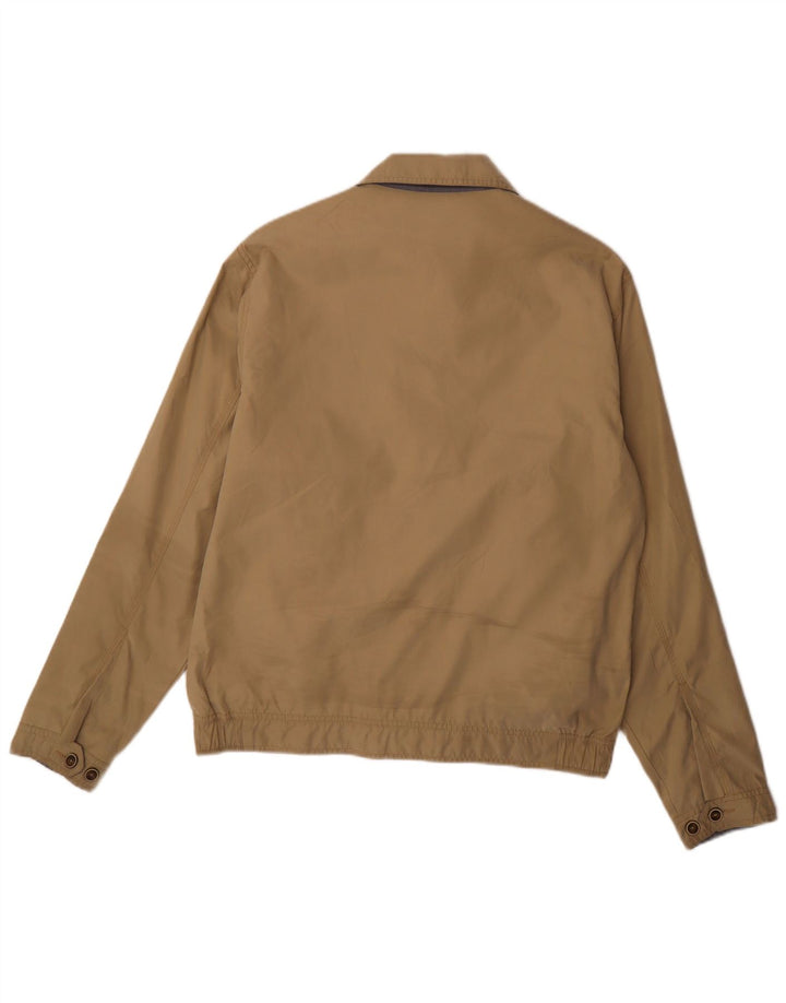 Marks & Spencer Bomber Jacket UK 38 Medium Beige Polyamid
