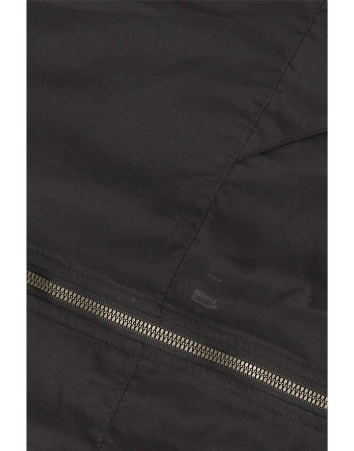 Kappa Herre Hooded Loose Fit Vendbar jakke UK 40 Large Black Polyester