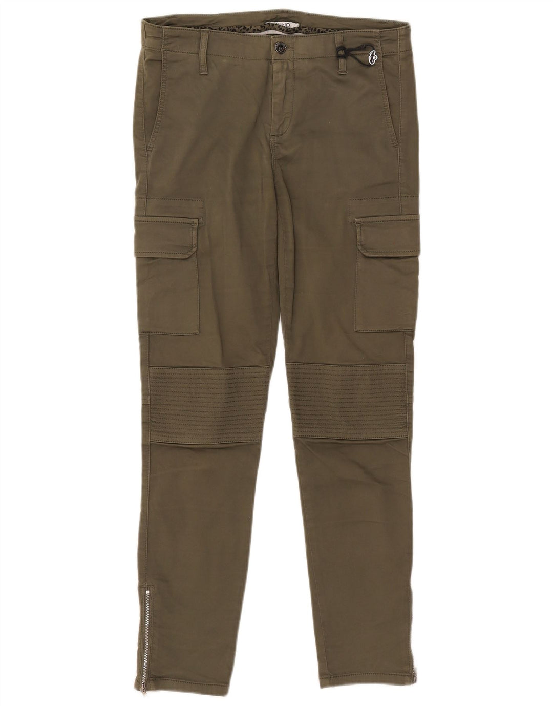 LIU JO Dame Skinny Cargo Bukser W32 L29 Khaki