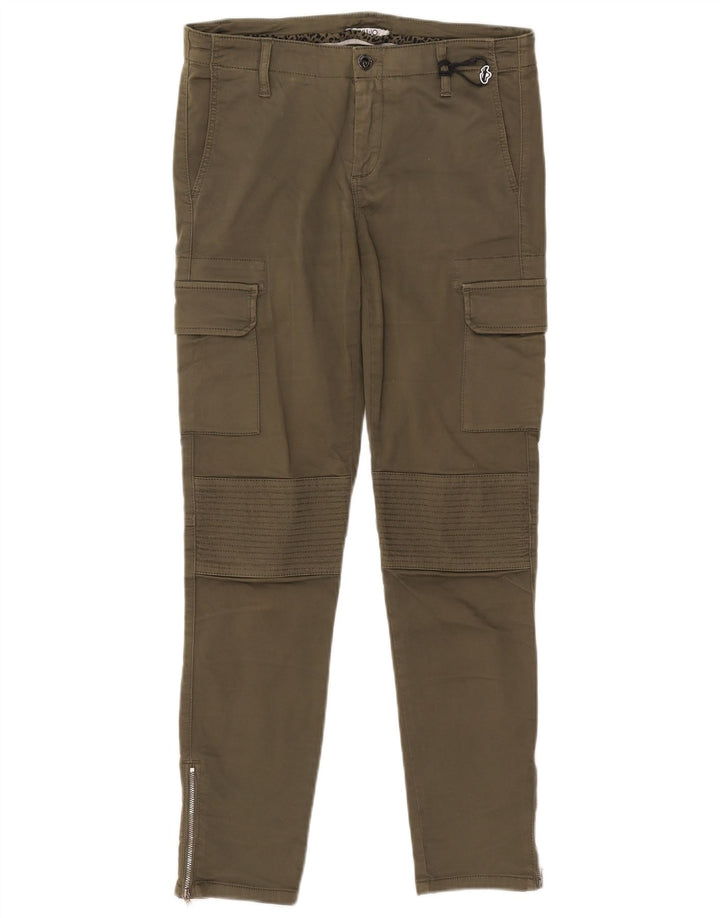 LIU JO Dame Skinny Cargo Bukser W32 L29 Khaki