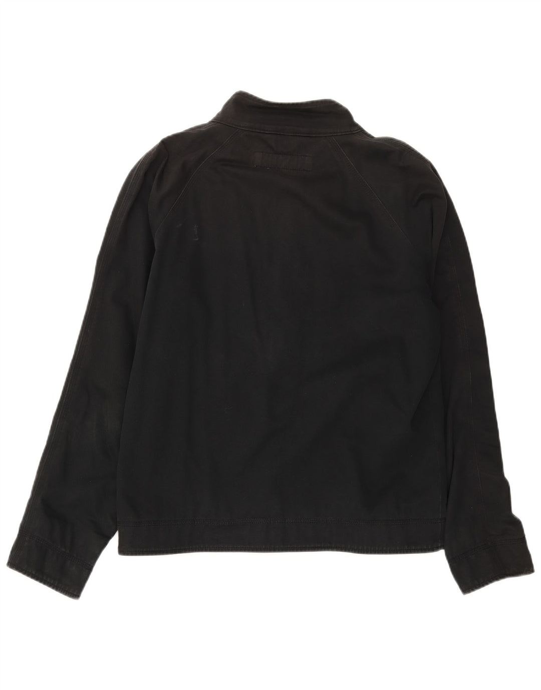 SUPERDRY Mens Bomber Jacket UK 42 XL Black Cotton