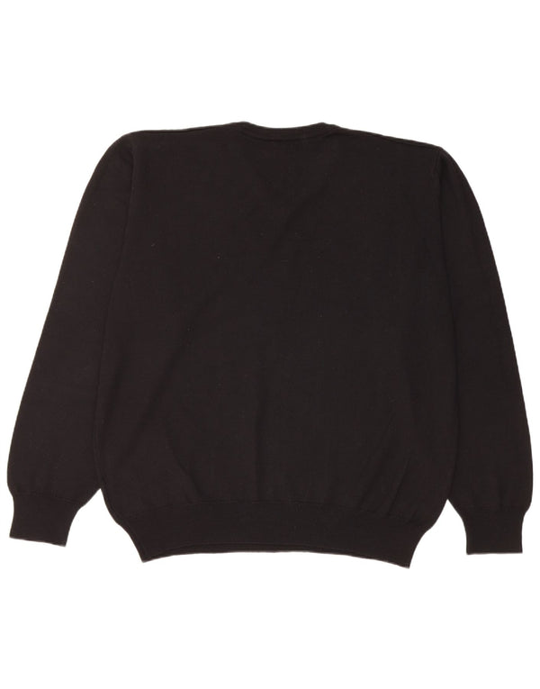 Carrera Herre V-hals sweater 2XL Sort Uld