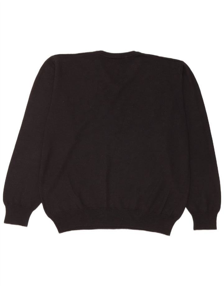 Carrera Herre V-hals sweater 2XL Sort Uld