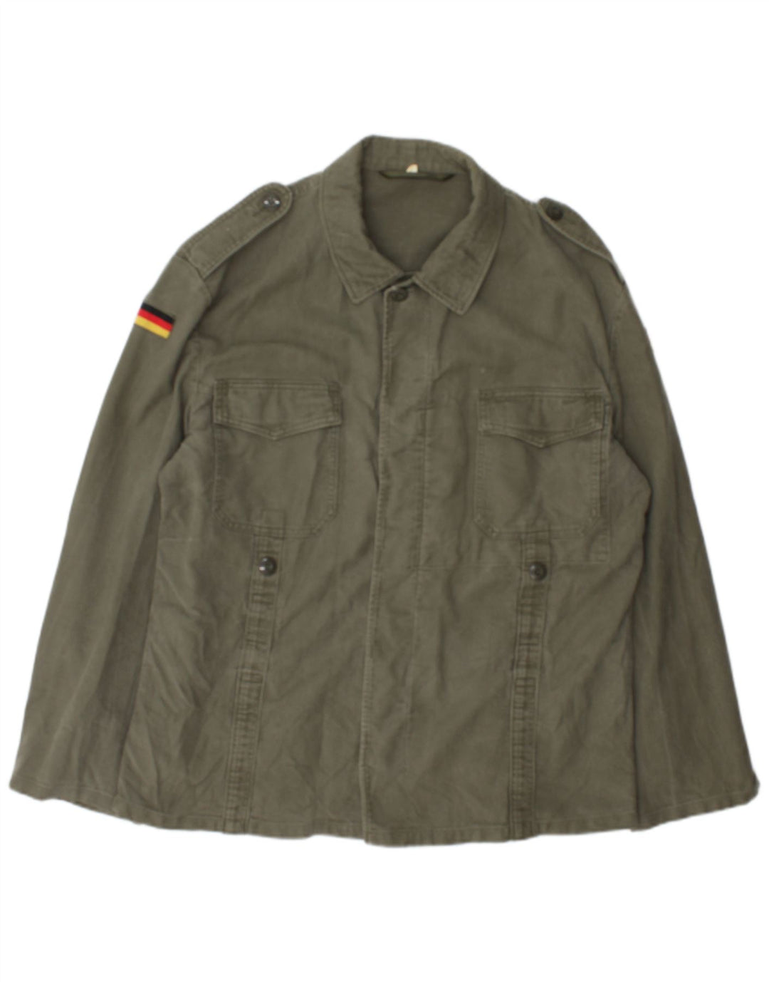 Vintage Herre Military Jacket UK 40 Large Khaki