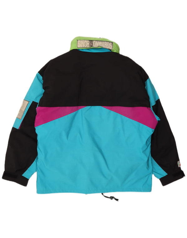 Colmar Herre Hætte Loose Fit Skijakke IT 50 Medium Blue Colourblock