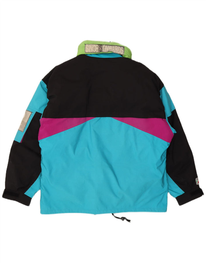 Colmar Herre Hætte Loose Fit Skijakke IT 50 Medium Blue Colourblock
