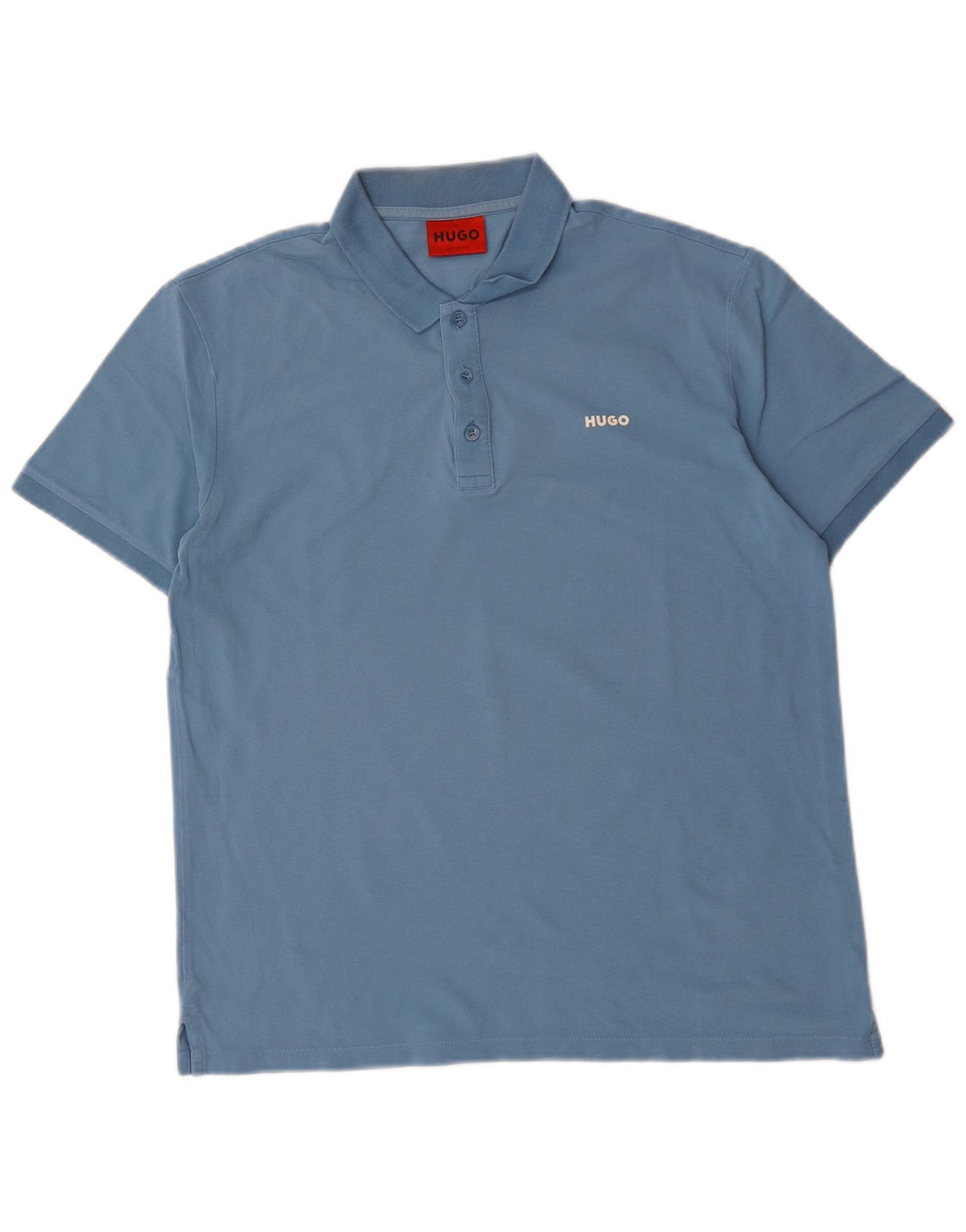 Hugo Boss Herre poloshirt Medium Blue Bomuld