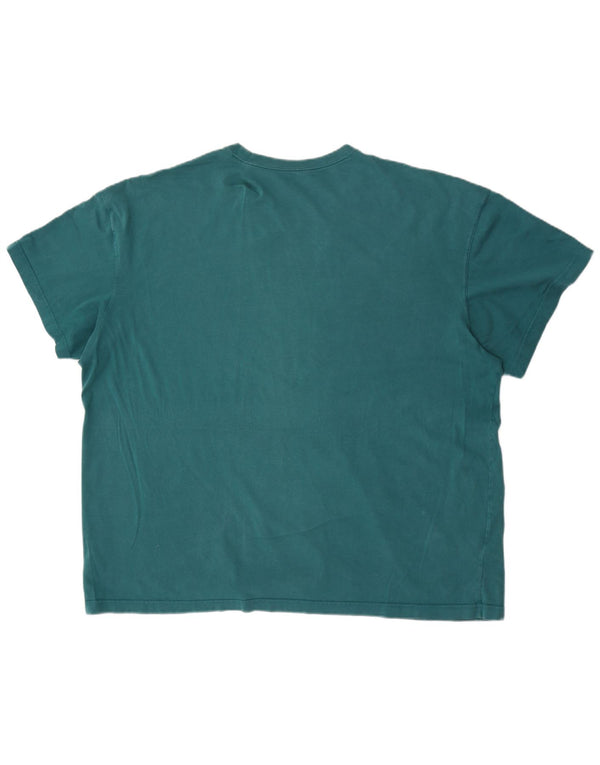 Adidas Herre T-Shirt Top XL Grøn Bomuld