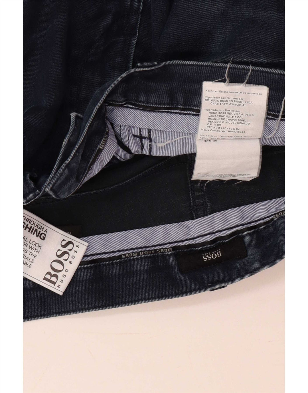 Hugo Boss Herre Slim Jeans W30 L32 Blå Bomuld