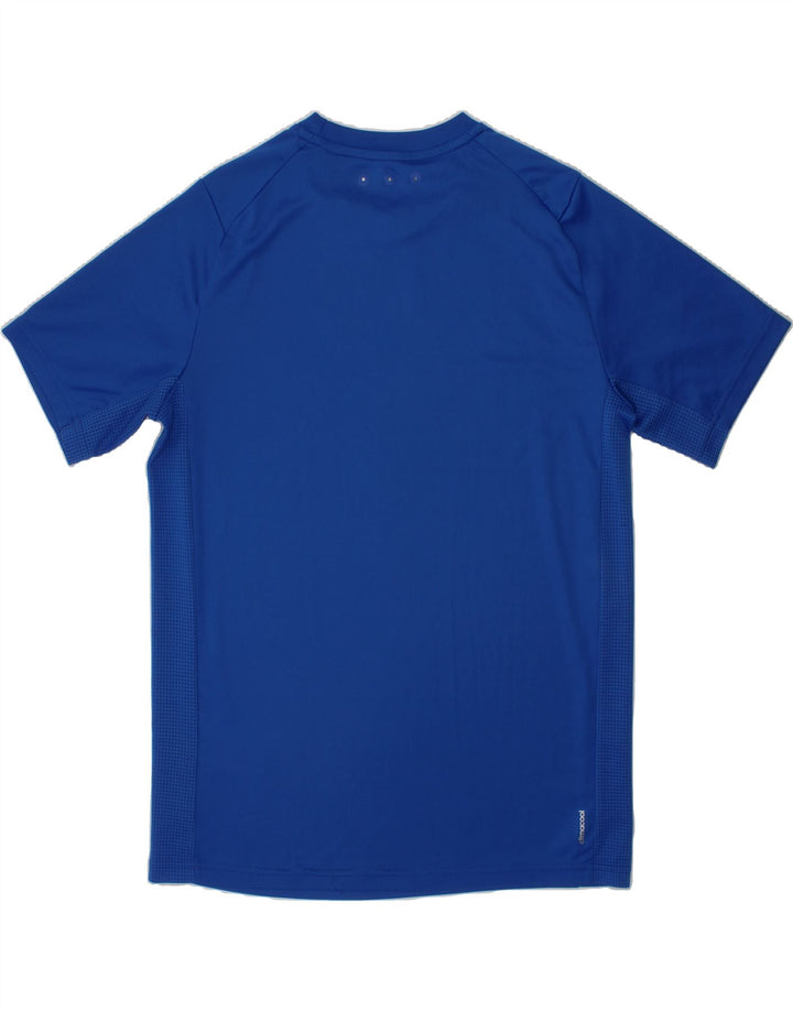 ADIDAS Boys Climacool T-Shirt Top 13-14 Years Blue Polyester Vintage Adidas and Second-Hand Adidas from Messina Hembry 