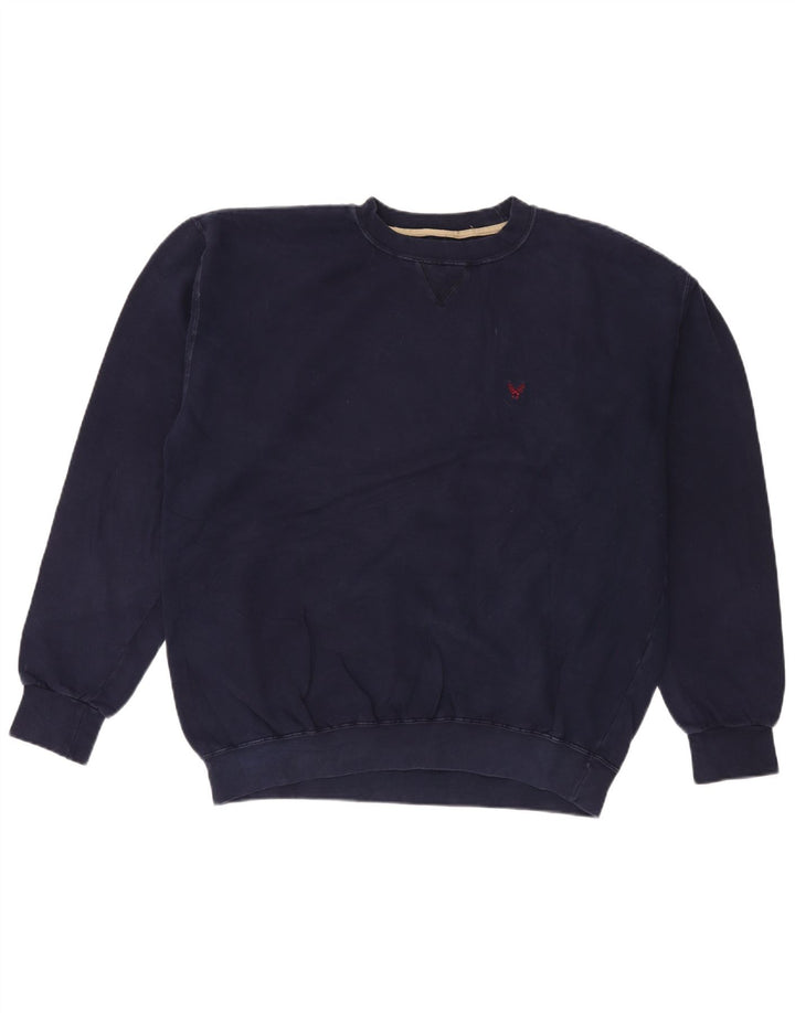 Avirex Herre Sweatshirt Jumper XL Marineblå Bomuld