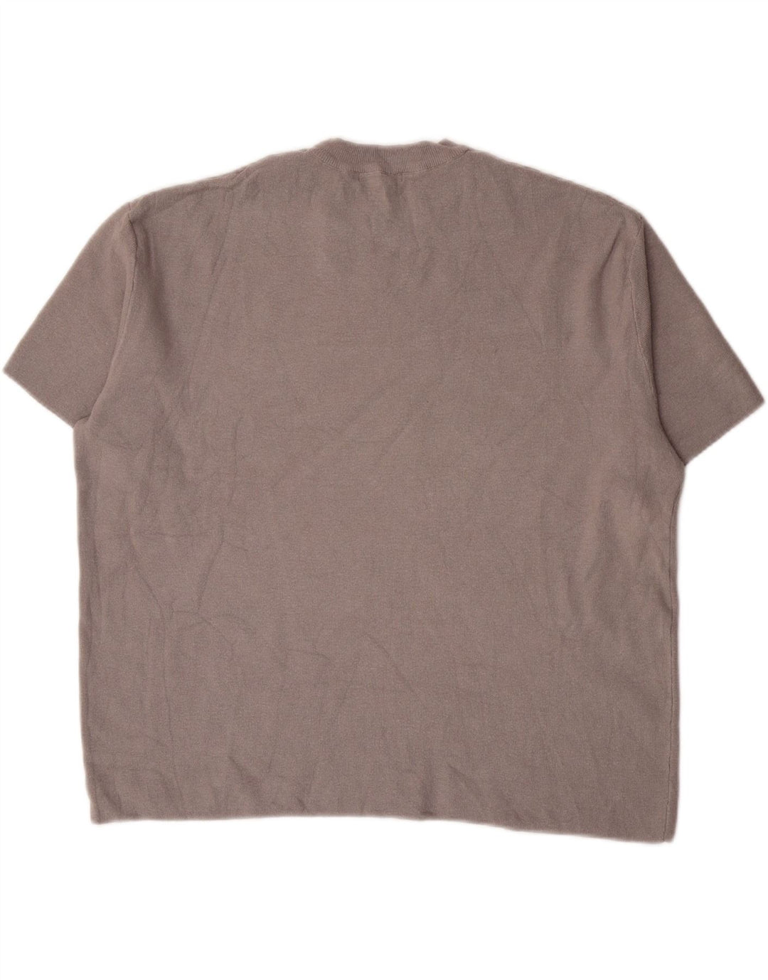 Zara Herre T-Shirt Top Medium Grå