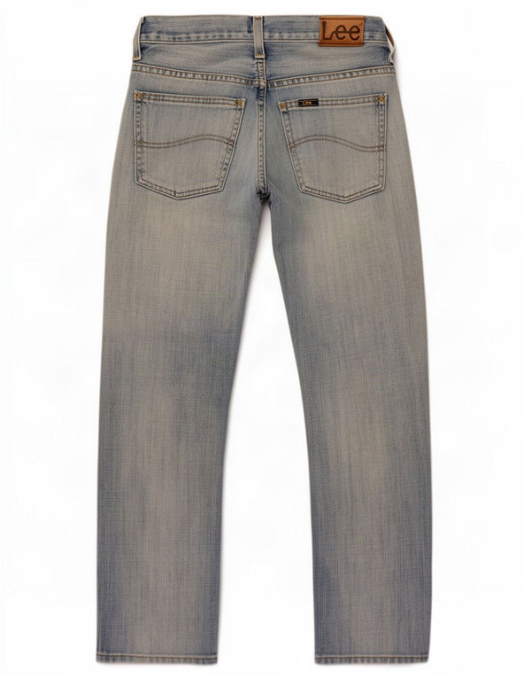 Lee Boys Pueblo Relaxed Fit Straight Jeans 9-10 år W26 L27 Blue Cotton