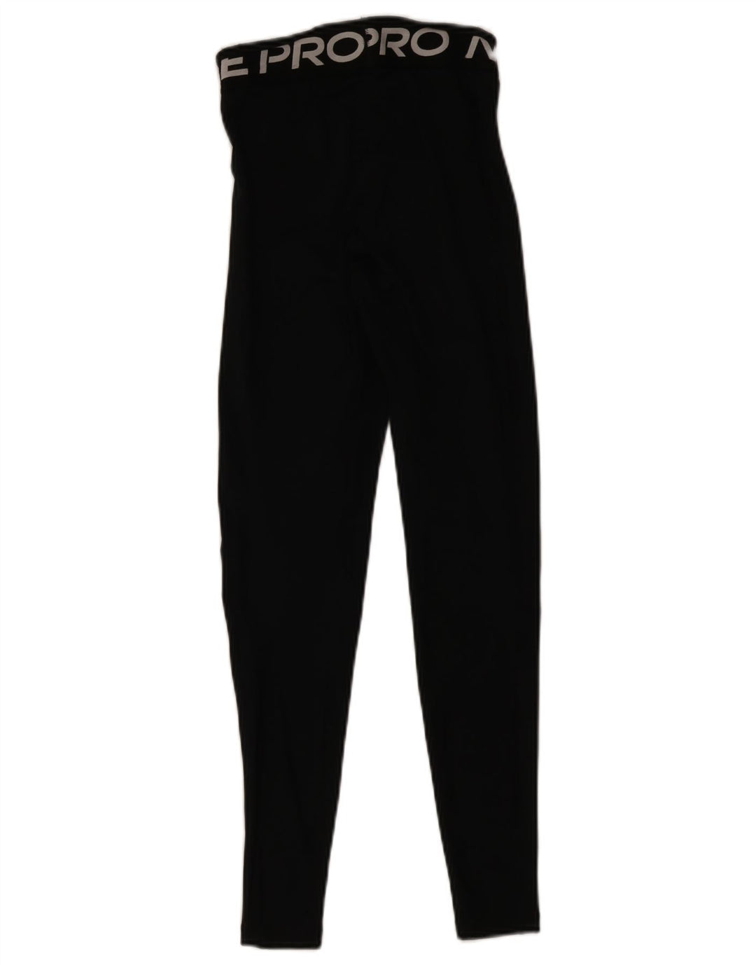 Nike Dame Dri Fit Grafiske Leggings UK 4 XS Sort Polyester