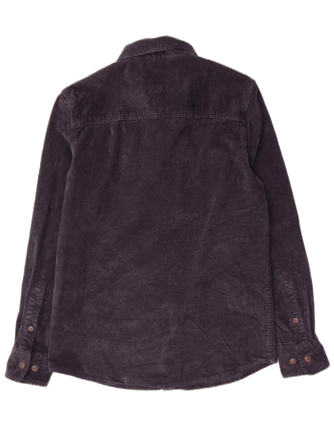 FAT FACE Herre fløjlsskjorte XS Marineblå bomuld