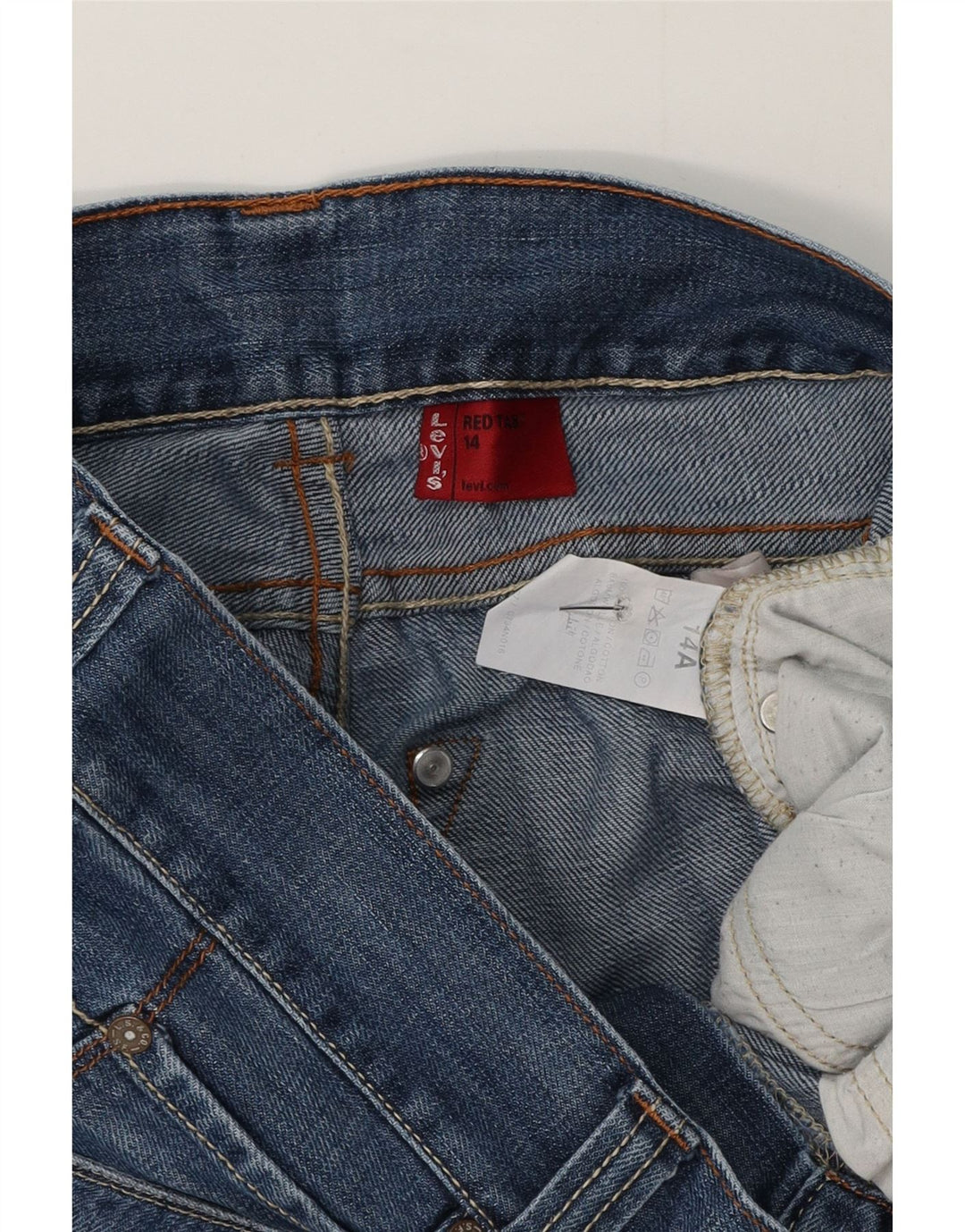 Levi's Boys denimshorts 13-14 år W30 Blue Cotton