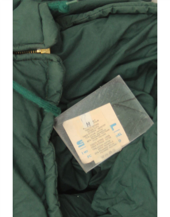 Martin's Womens Liner Polstret Gilet UK 14 Medium Green Cotton