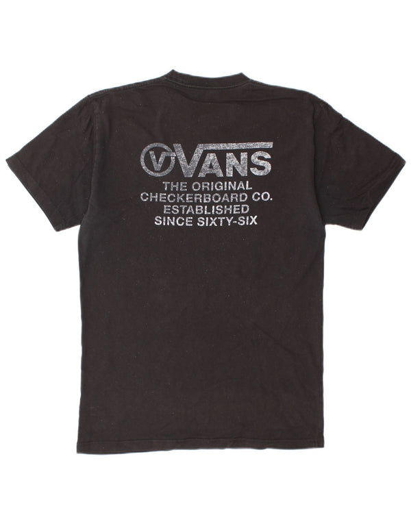 Vans Herre Classic Fit Grafisk T-Shirt Top Medium Sort