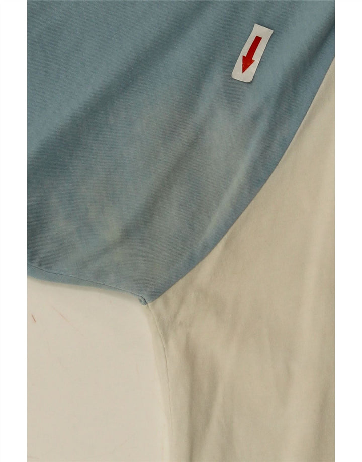Puma Mens Graphic T-Shirt Top Large White Colourblock