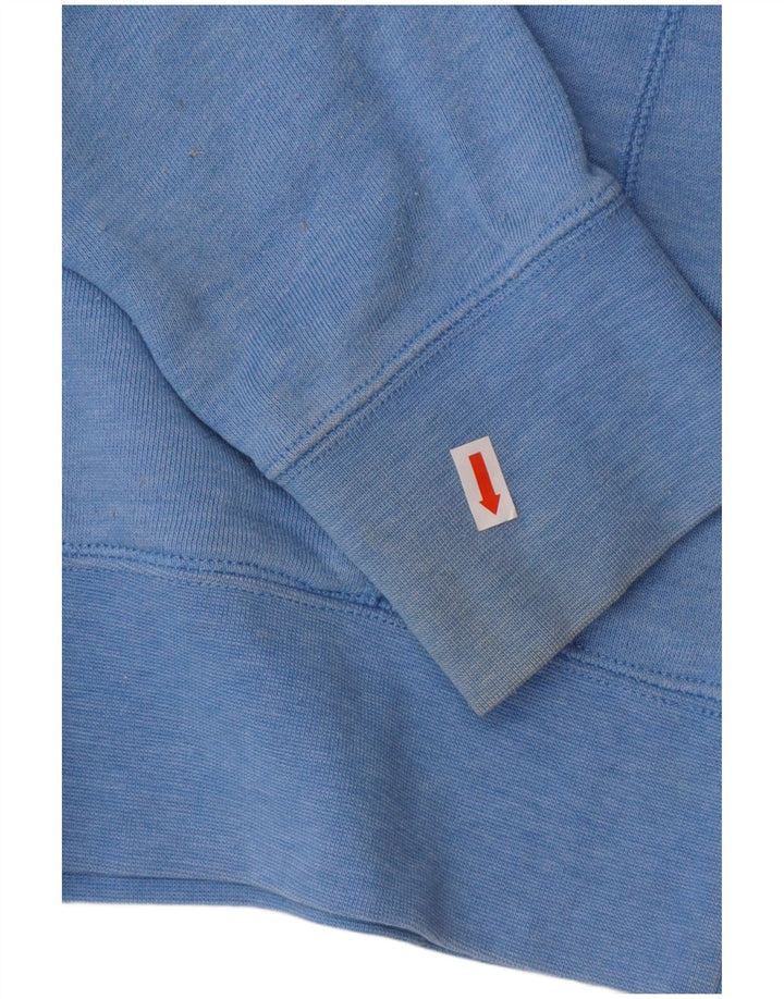 HURLEY Grafisk hættetrøje til kvinder UK 14 Medium Blue