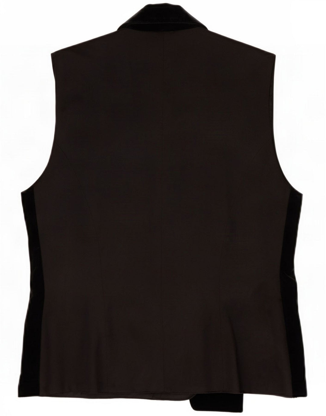 Daniel & Mayer Dame Dobbeltradet Vest IT 42 Medium Sort