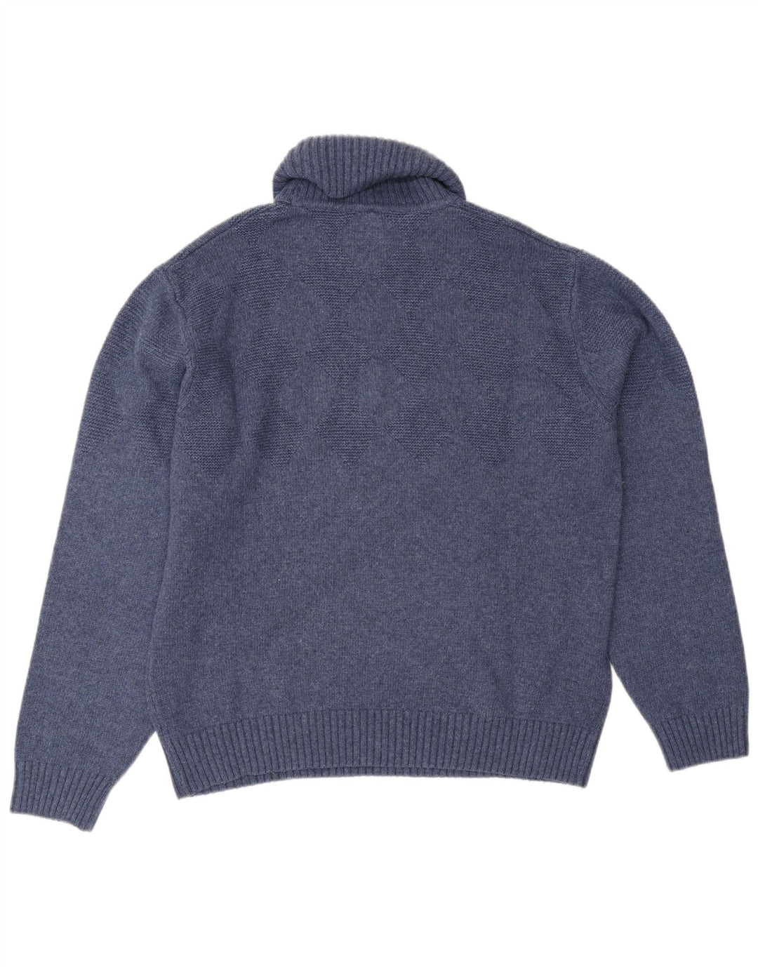 SIR RAPHAEL Dame Rullehals sweater UK 20 2XL Navy Blue Wool