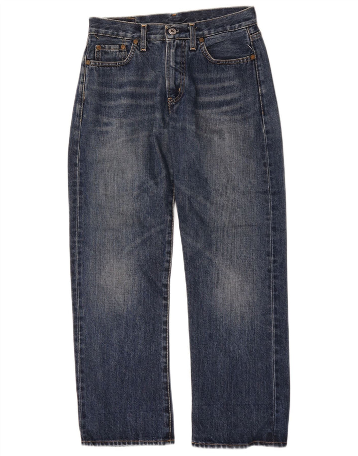 Levi's Straight Jeans til mænd W27 L27 blå bomuld
